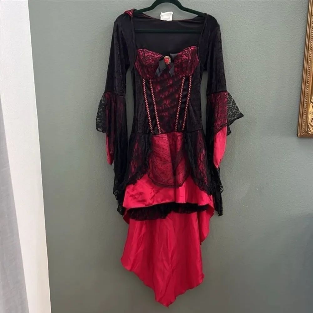 Vampire Vixen Adult Women's Costume Vampires Fancy Dress Sz Small